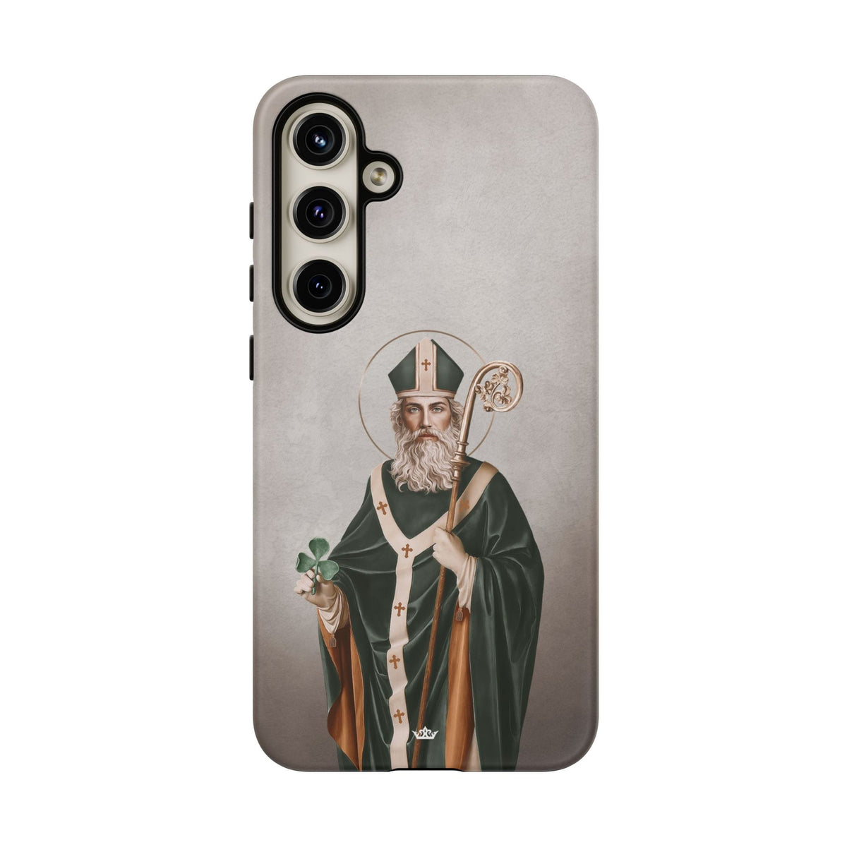 St. Patrick Hard Phone Case (Light) Copyright VENXARA