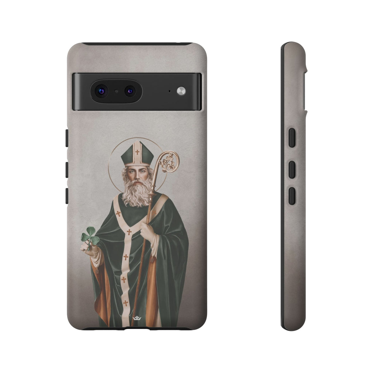 St. Patrick Hard Phone Case (Light) Copyright VENXARA