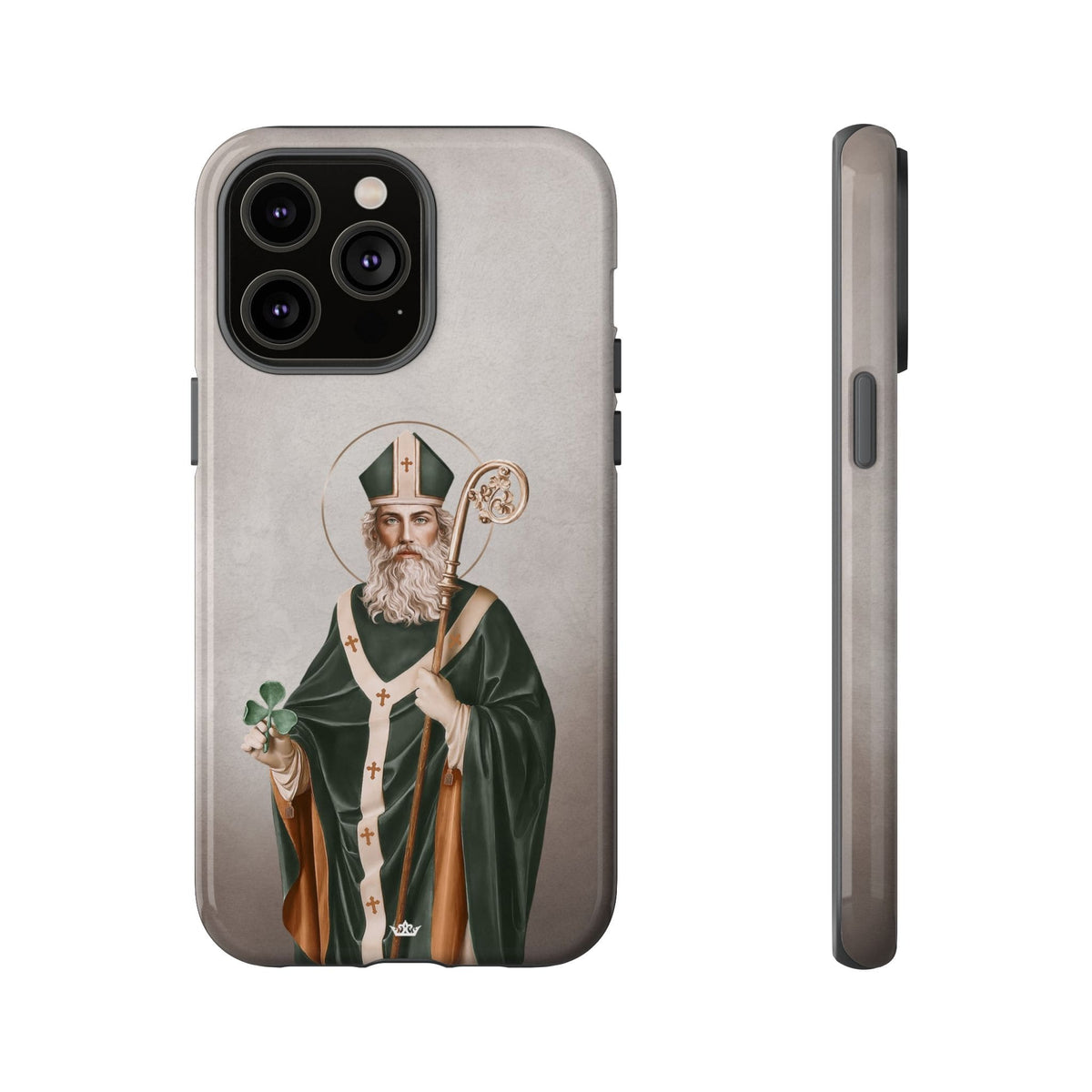 St. Patrick Hard Phone Case (Light) Copyright VENXARA