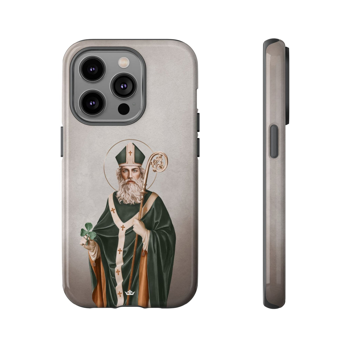 St. Patrick Hard Phone Case (Light) Copyright VENXARA