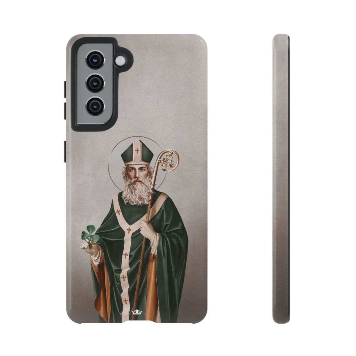 St. Patrick Hard Phone Case (Light) Copyright VENXARA