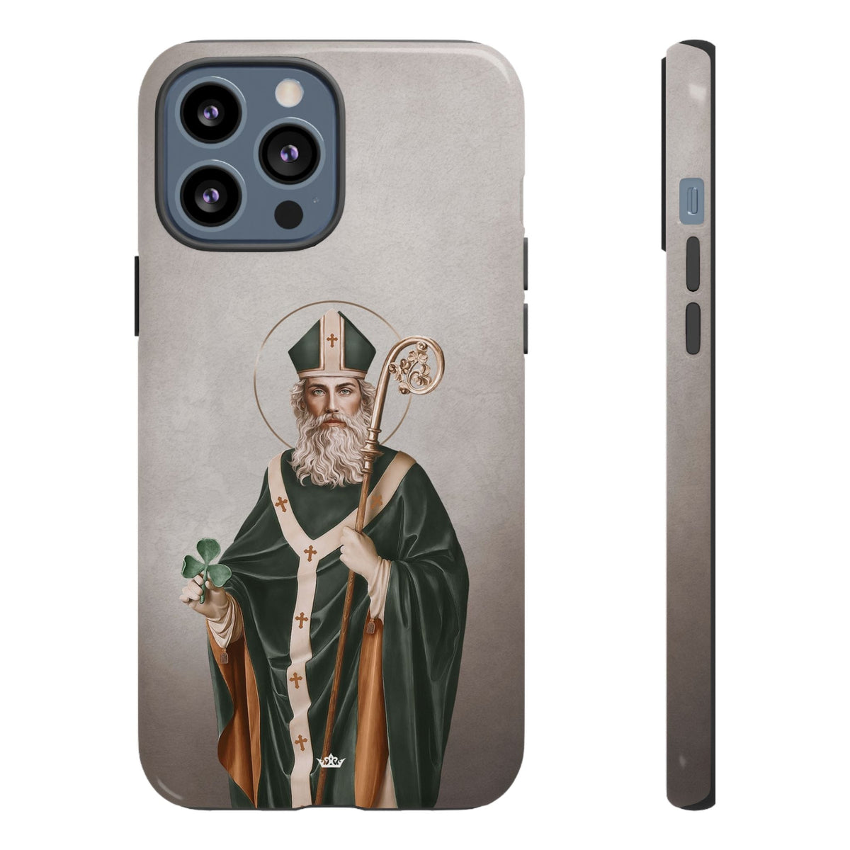 St. Patrick Hard Phone Case (Light) Copyright VENXARA