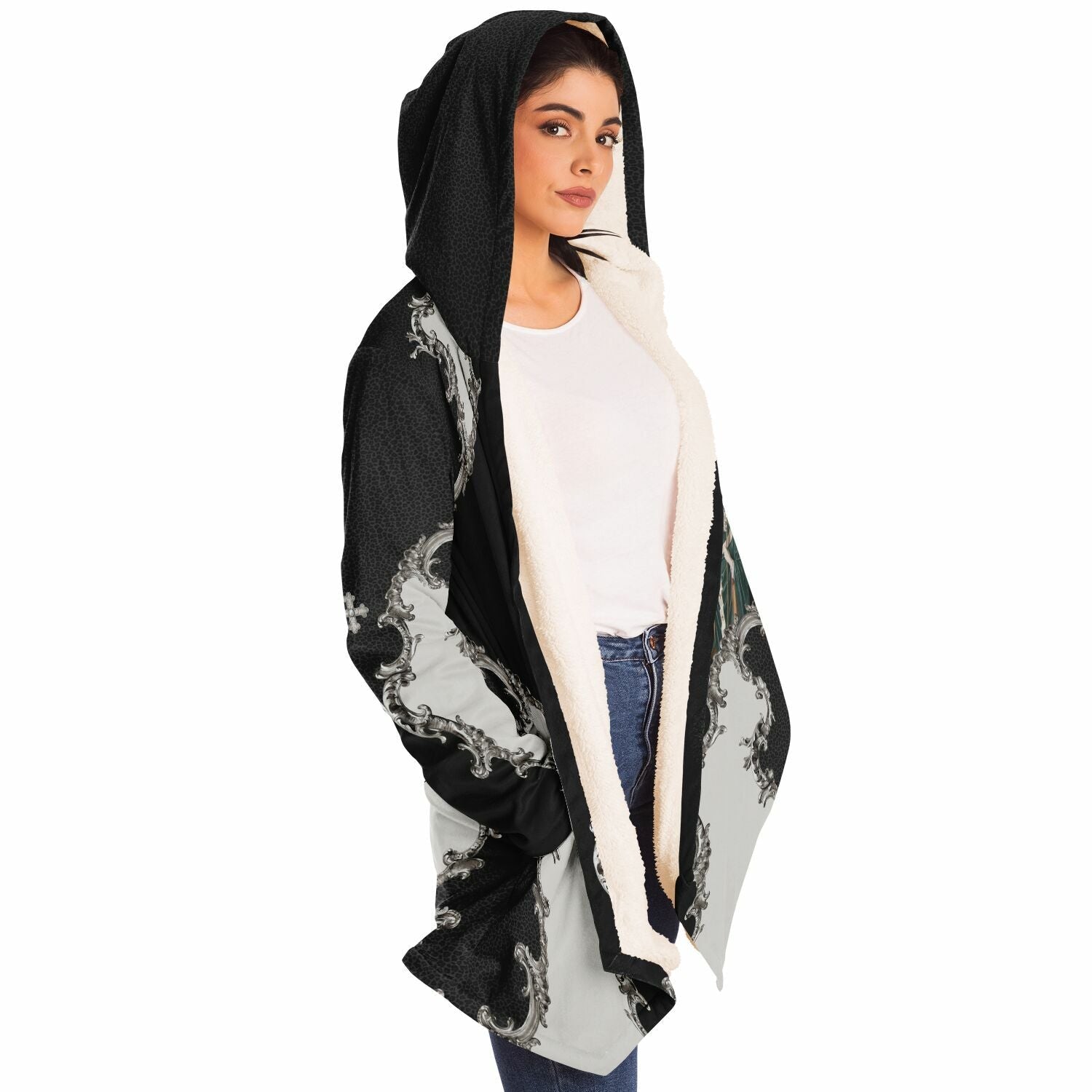St. Patrick Microfleece Cloak (Baroque Leopard) - VENXARA®