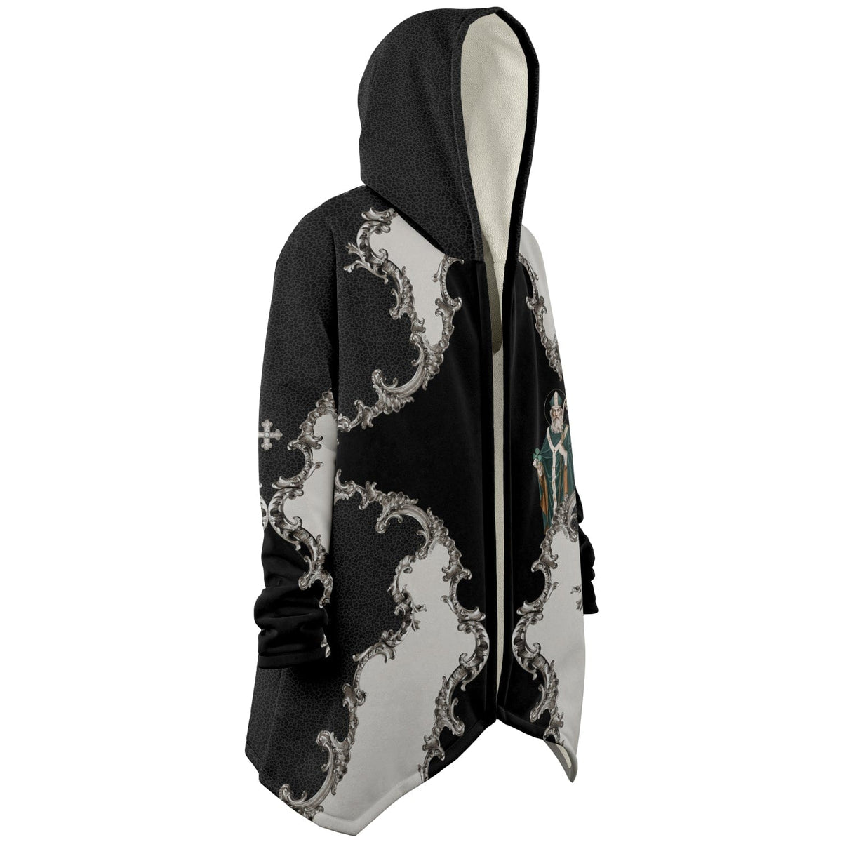 St. Patrick Microfleece Cloak (Baroque Leopard) Copyright VENXARA