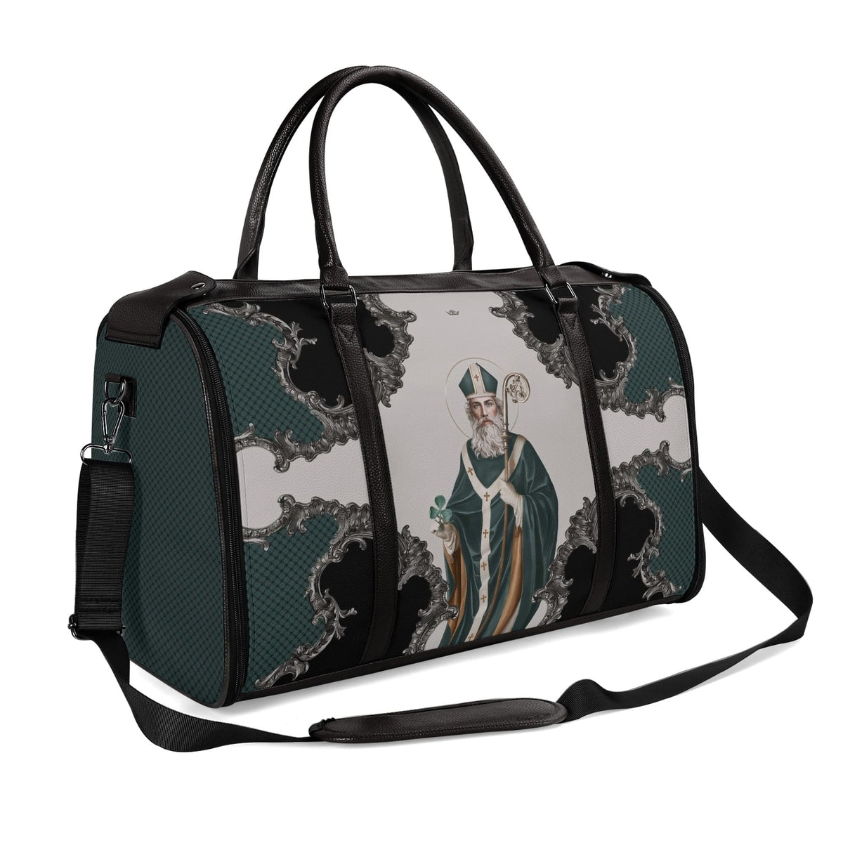 St. Patrick Travel Bag (Baroque Emerald) Copyright VENXARA