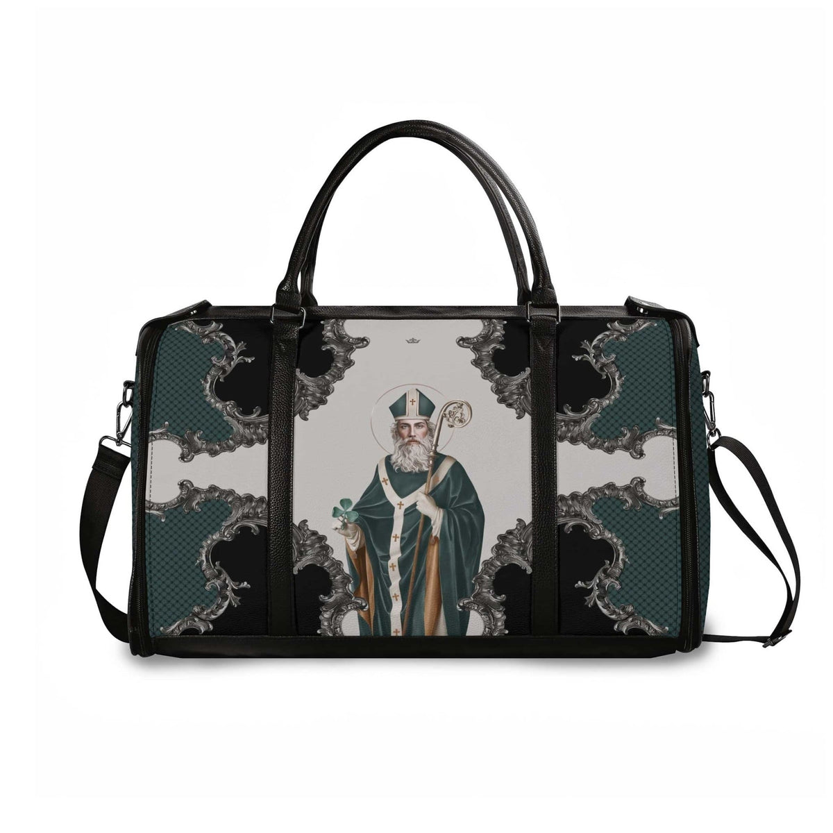St. Patrick Travel Bag (Baroque Emerald) Copyright VENXARA