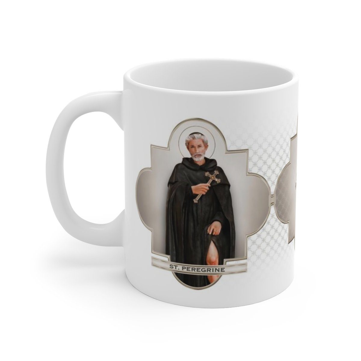 St. Peregrine Ceramic Mug - VENXARA®