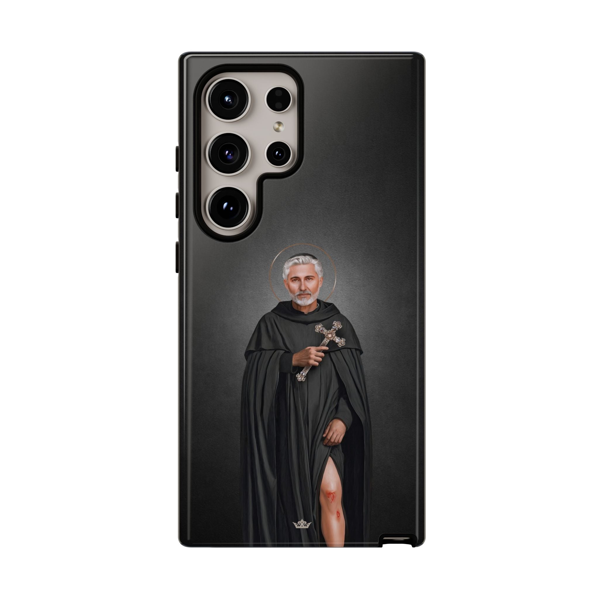 St. Peregrine Hard Phone Case (Dark) - VENXARA®