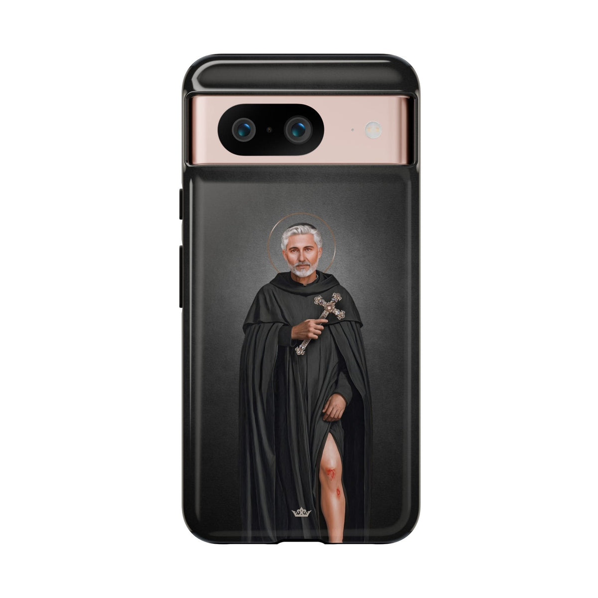 St. Peregrine Hard Phone Case (Dark) Copyright VENXARA