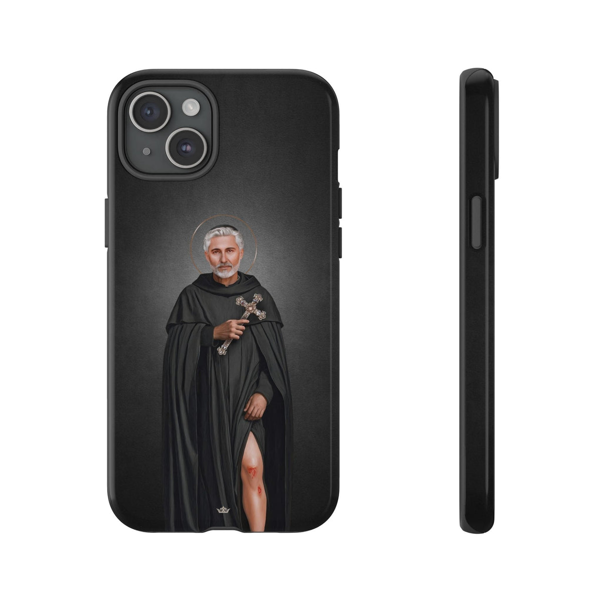 St. Peregrine Hard Phone Case (Dark) Copyright VENXARA