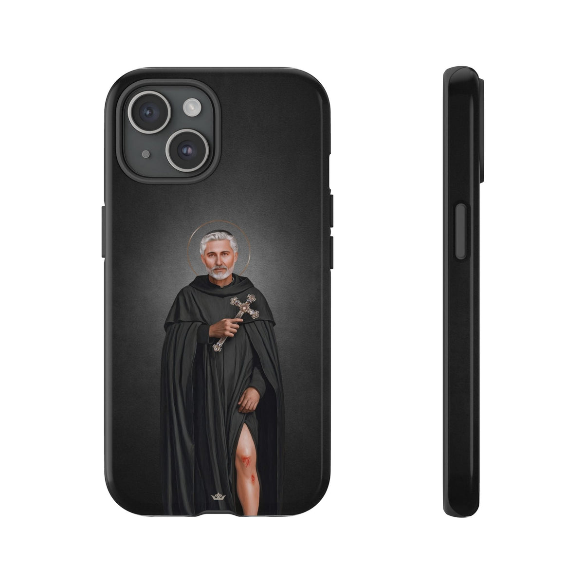 St. Peregrine Hard Phone Case (Dark) Copyright VENXARA