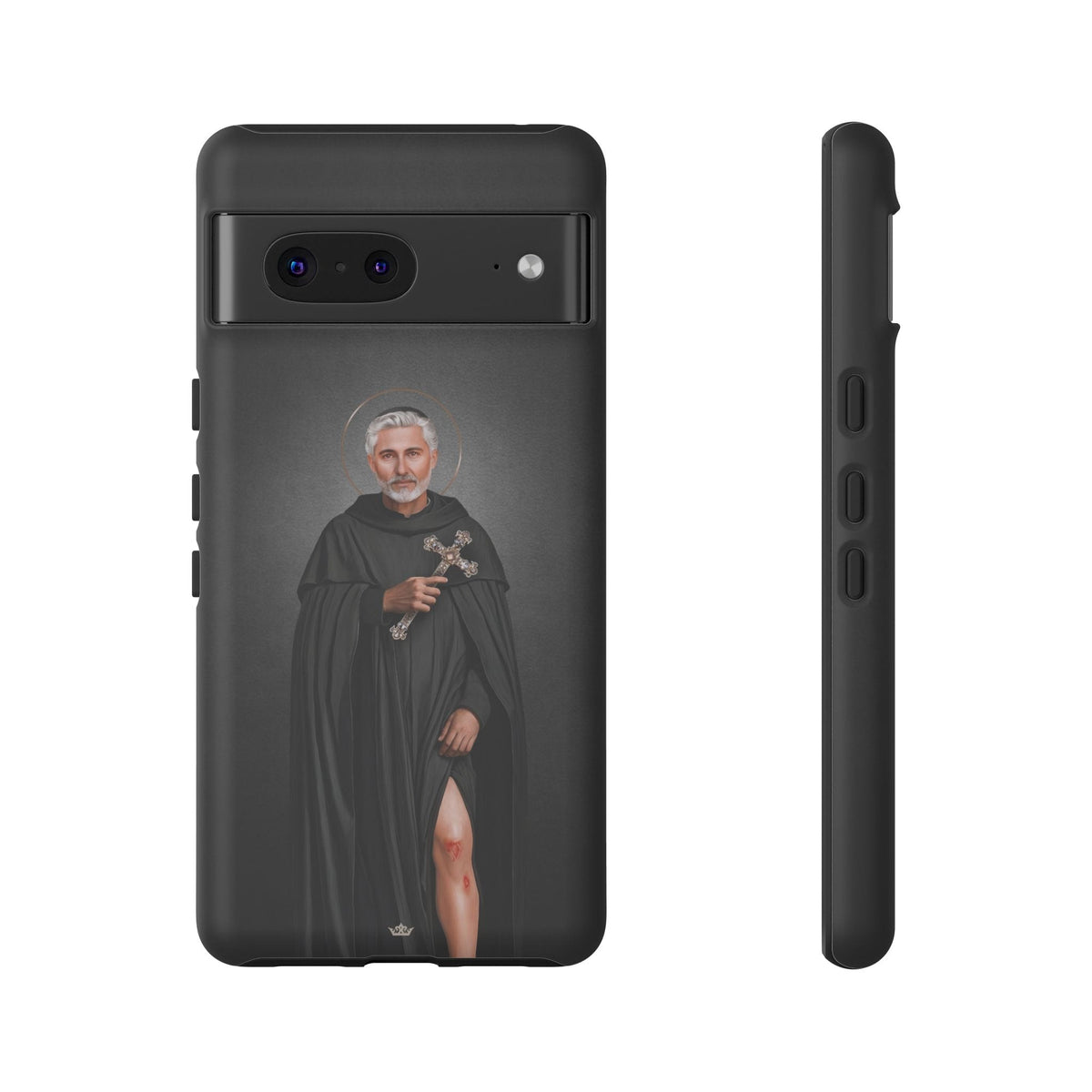 St. Peregrine Hard Phone Case (Dark) Copyright VENXARA
