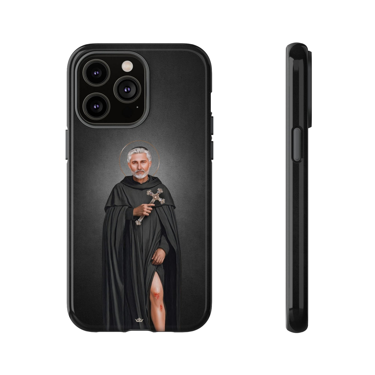 St. Peregrine Hard Phone Case (Dark) Copyright VENXARA