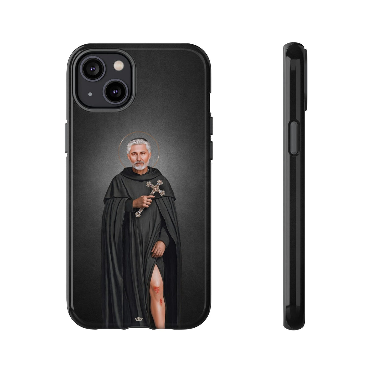 St. Peregrine Hard Phone Case (Dark) Copyright VENXARA