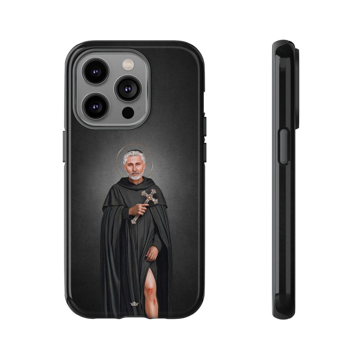 St. Peregrine Hard Phone Case (Dark) Copyright VENXARA
