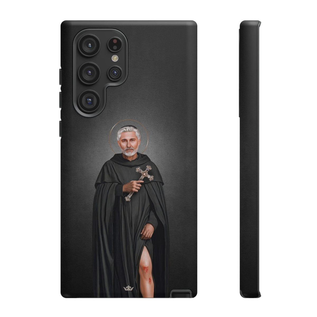 St. Peregrine Hard Phone Case (Dark) Copyright VENXARA