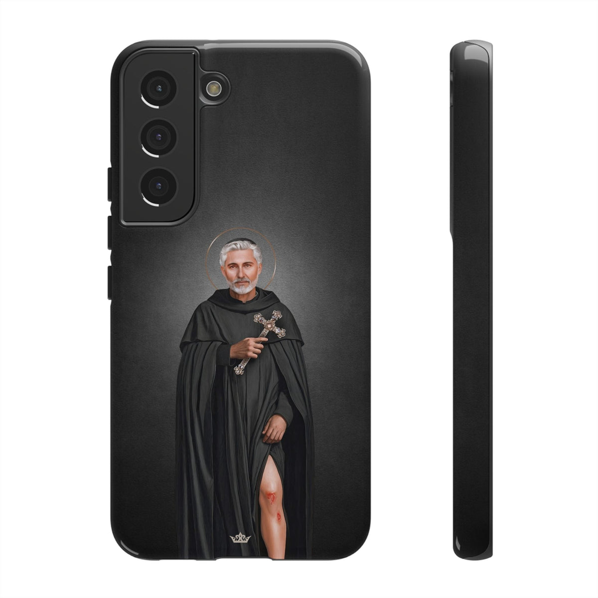St. Peregrine Hard Phone Case (Dark) Copyright VENXARA