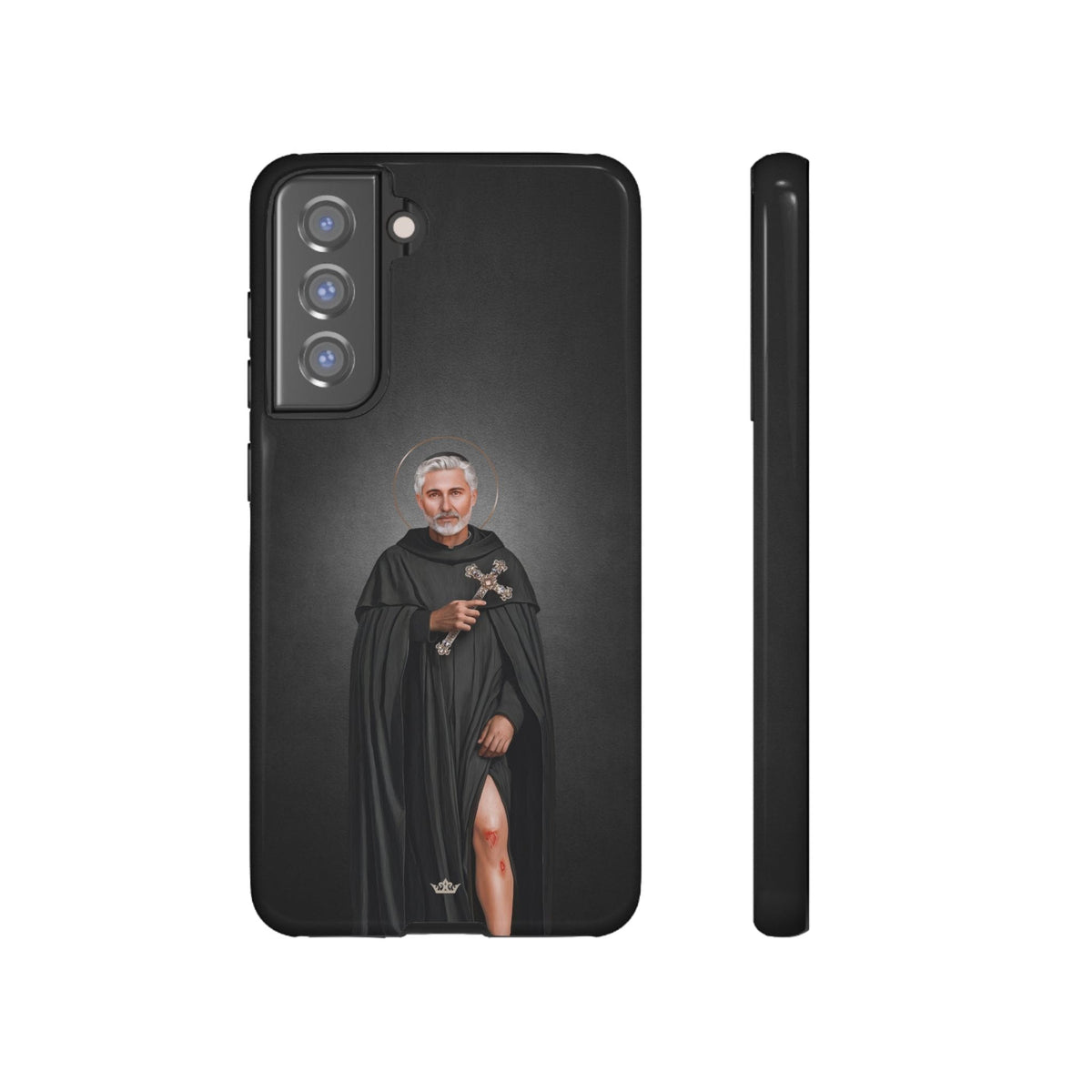 St. Peregrine Hard Phone Case (Dark) Copyright VENXARA