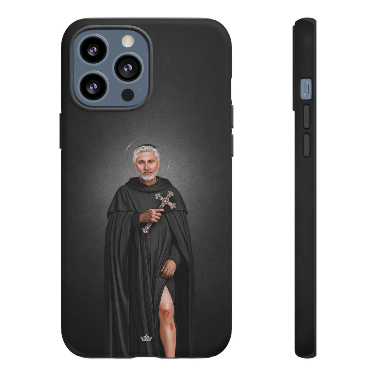 St. Peregrine Hard Phone Case (Dark) Copyright VENXARA