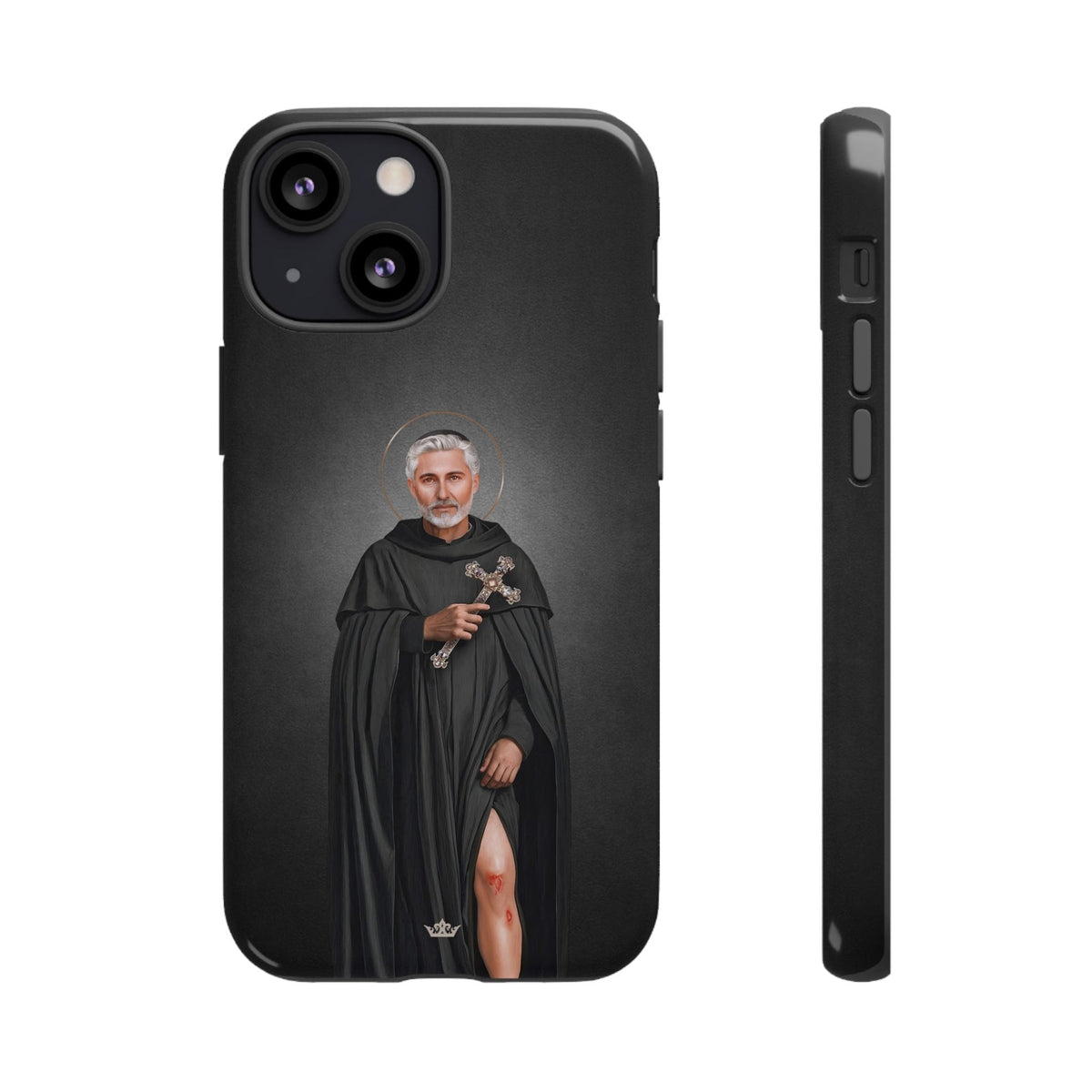 St. Peregrine Hard Phone Case (Dark) Copyright VENXARA