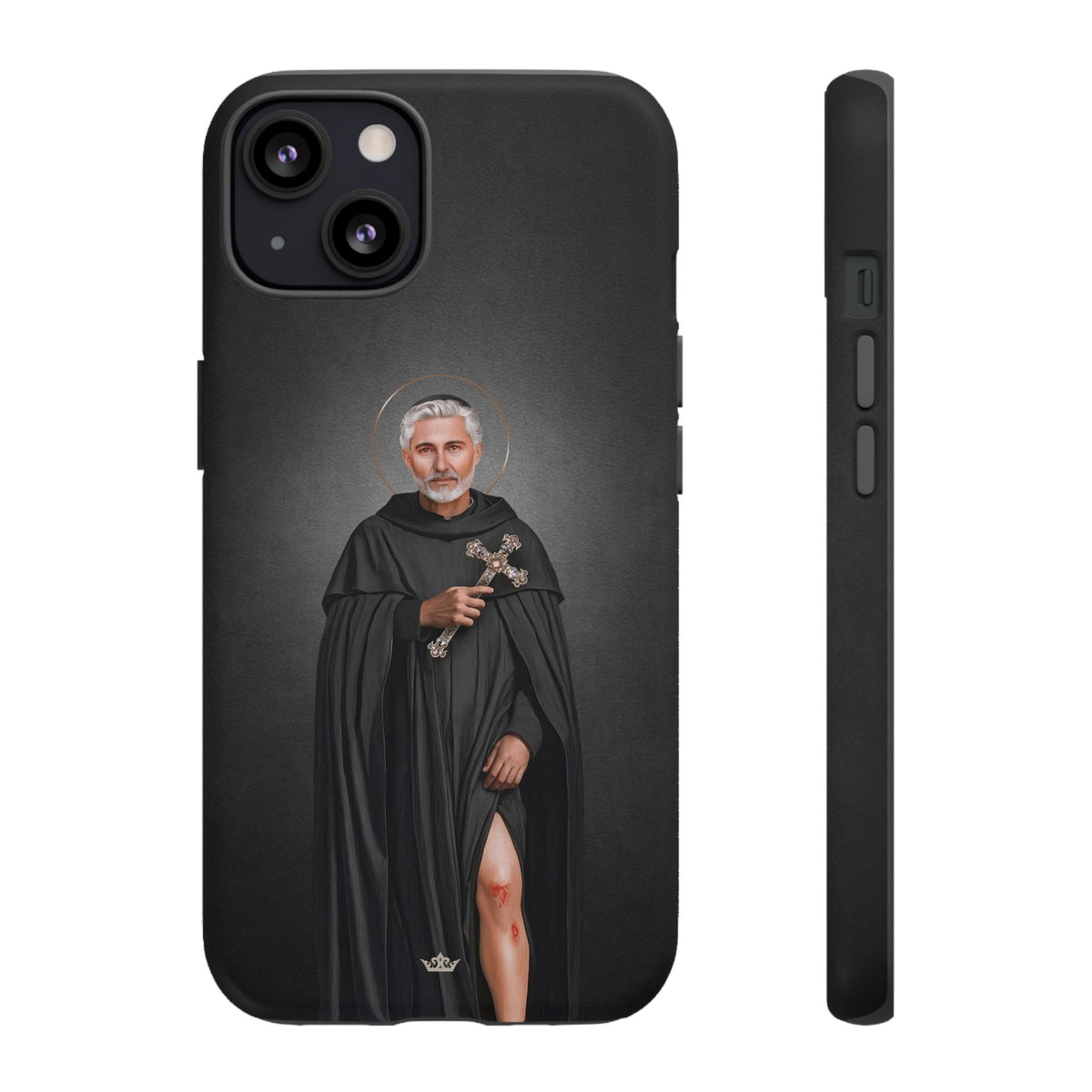 St. Peregrine Hard Phone Case (Dark) Copyright VENXARA