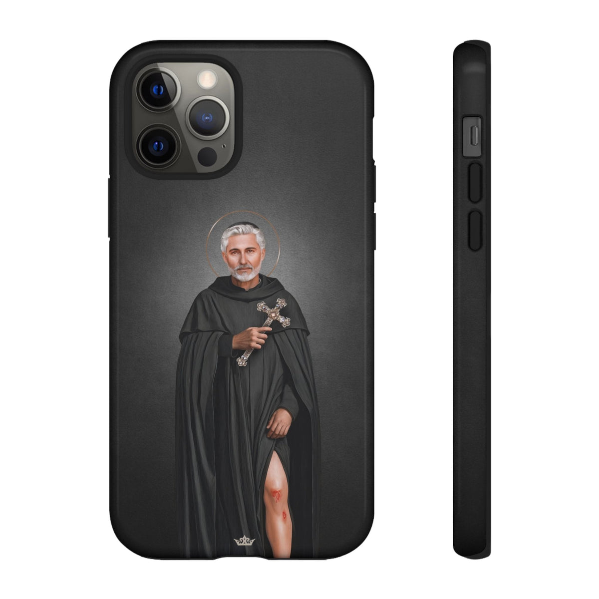St. Peregrine Hard Phone Case (Dark) Copyright VENXARA
