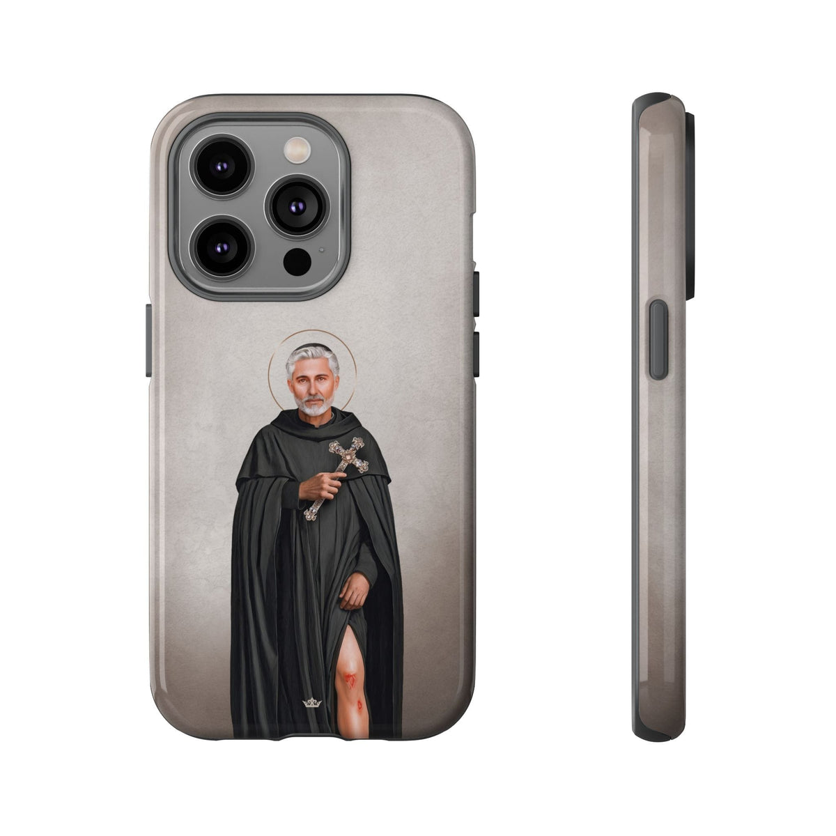 St. Peregrine Hard Phone Case (Light) Copyright VENXARA