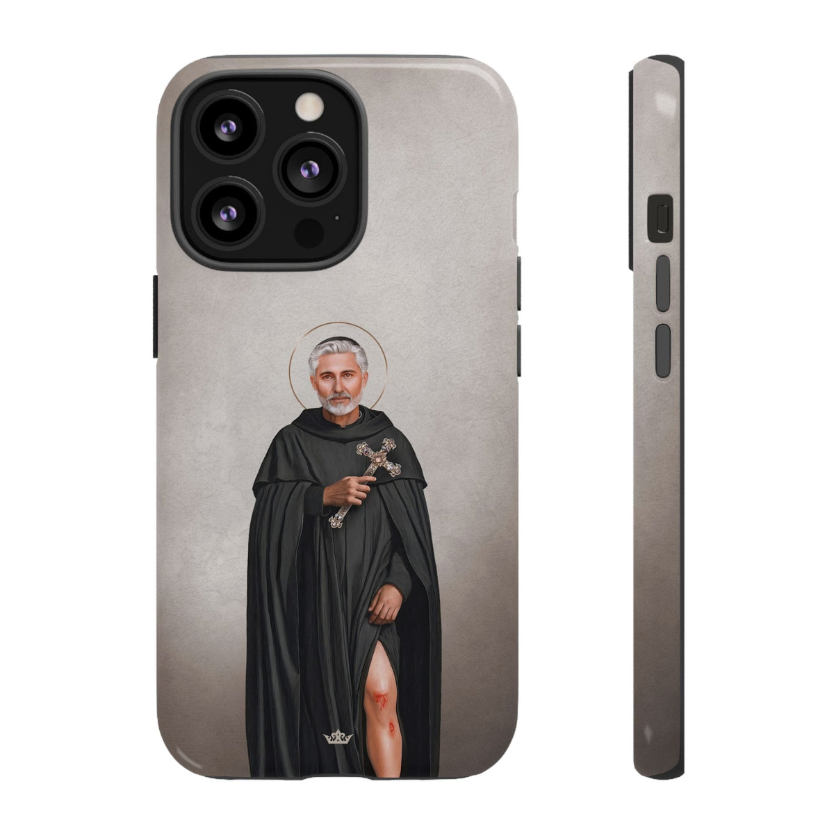 St. Peregrine Hard Phone Case (Light) Copyright VENXARA