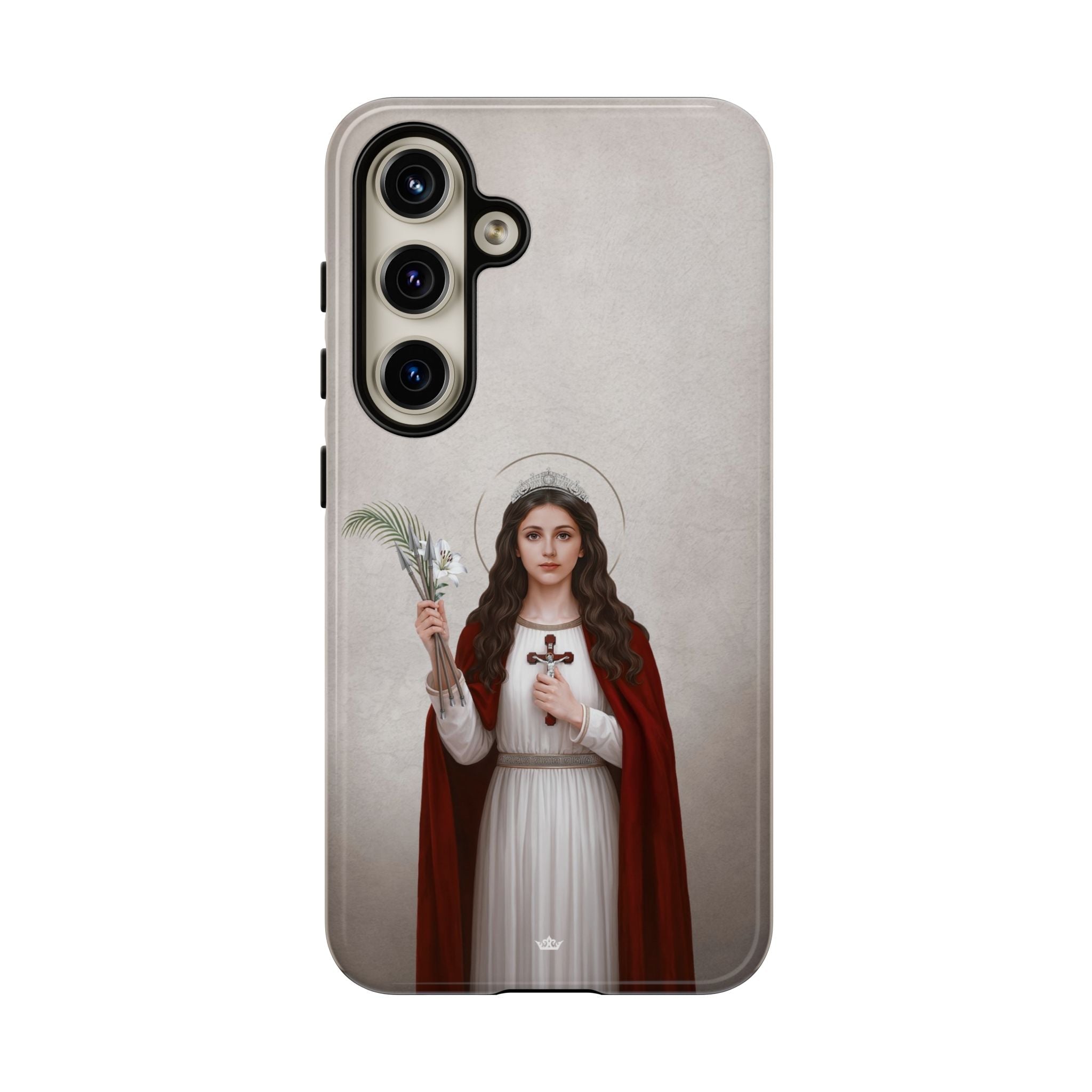 St. Philomena Hard Phone Case (Light) - Venxara