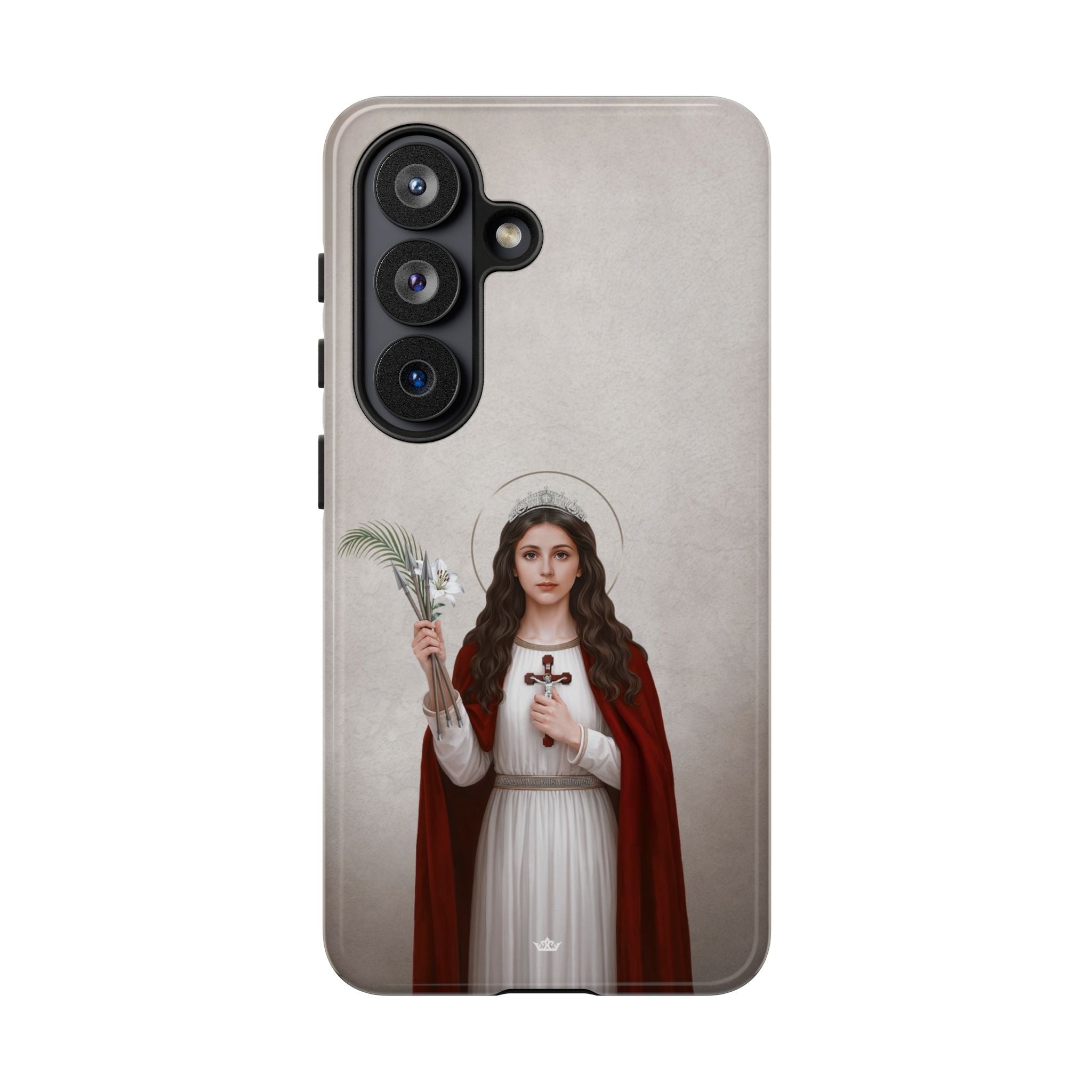 St. Philomena Hard Phone Case (Light) - Venxara