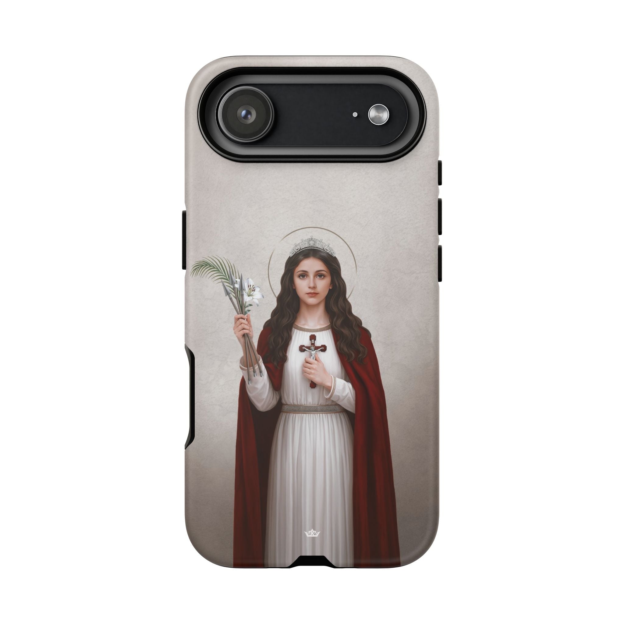 St. Philomena Hard Phone Case (Light) - Venxara