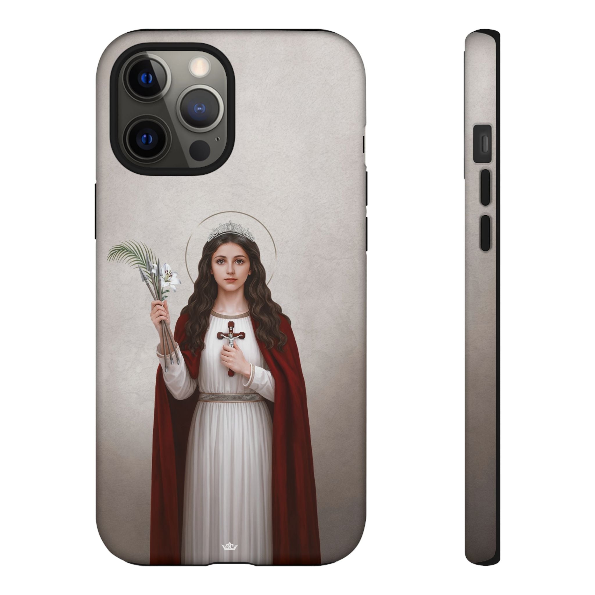 St. Philomena Hard Phone Case (Light) - Venxara