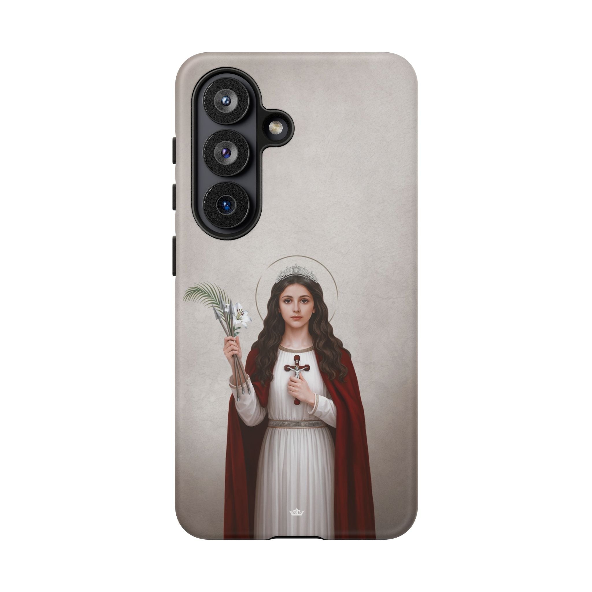 St. Philomena Hard Phone Case (Light) - Venxara