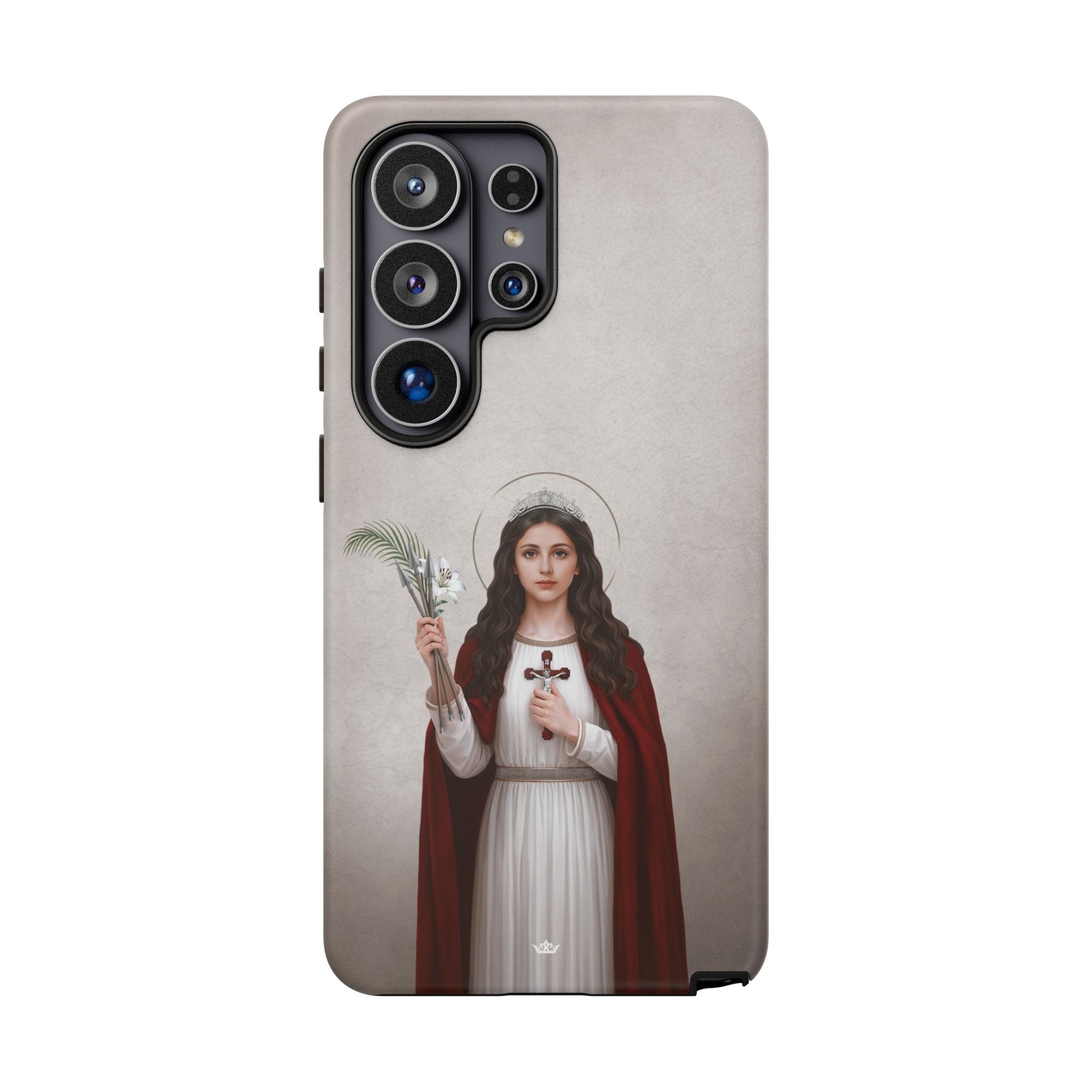 St. Philomena Hard Phone Case (Light) - Venxara