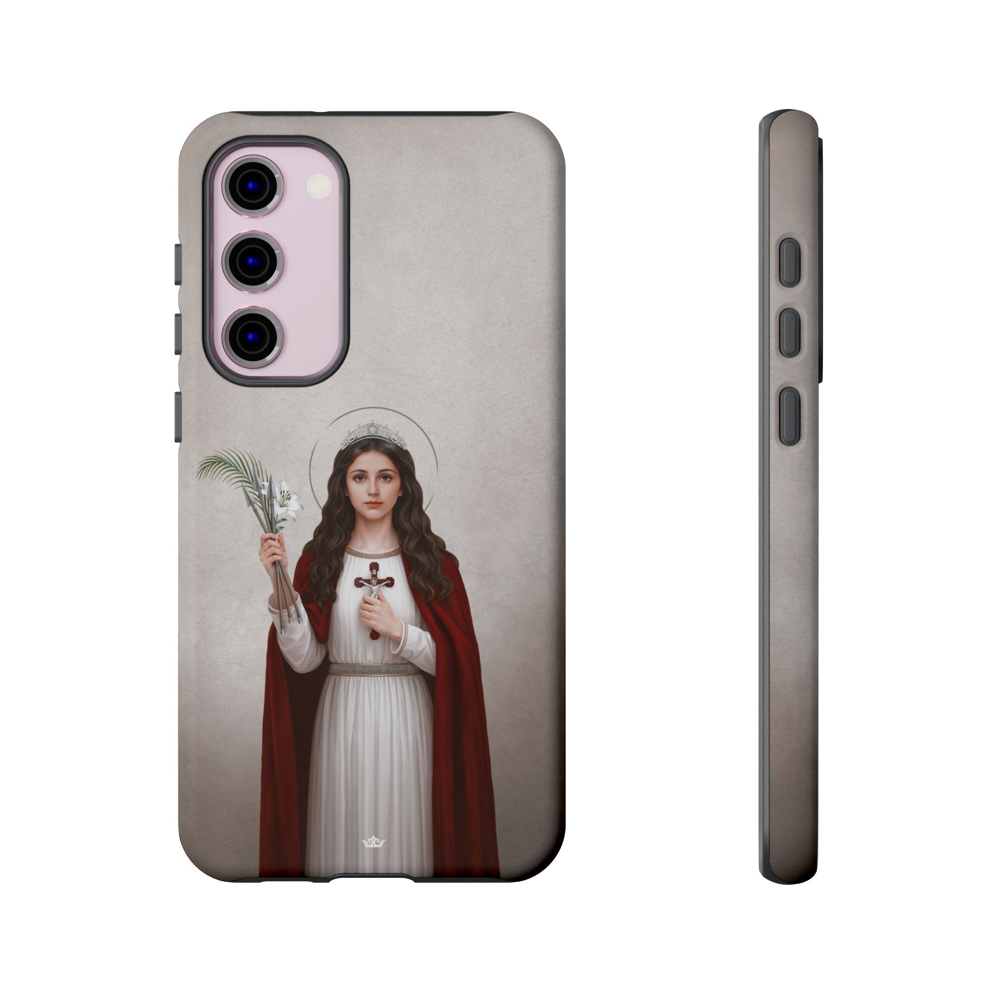 St. Philomena Hard Phone Case (Light) - Venxara