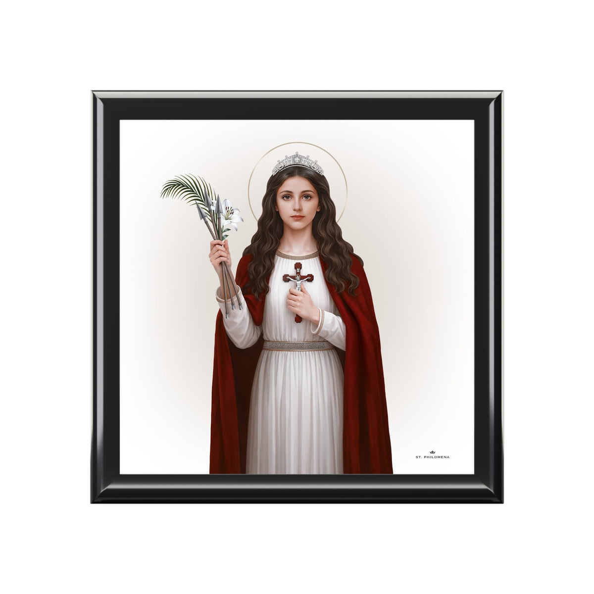 St. Philomena Keepsake Box Copyright VENXARA