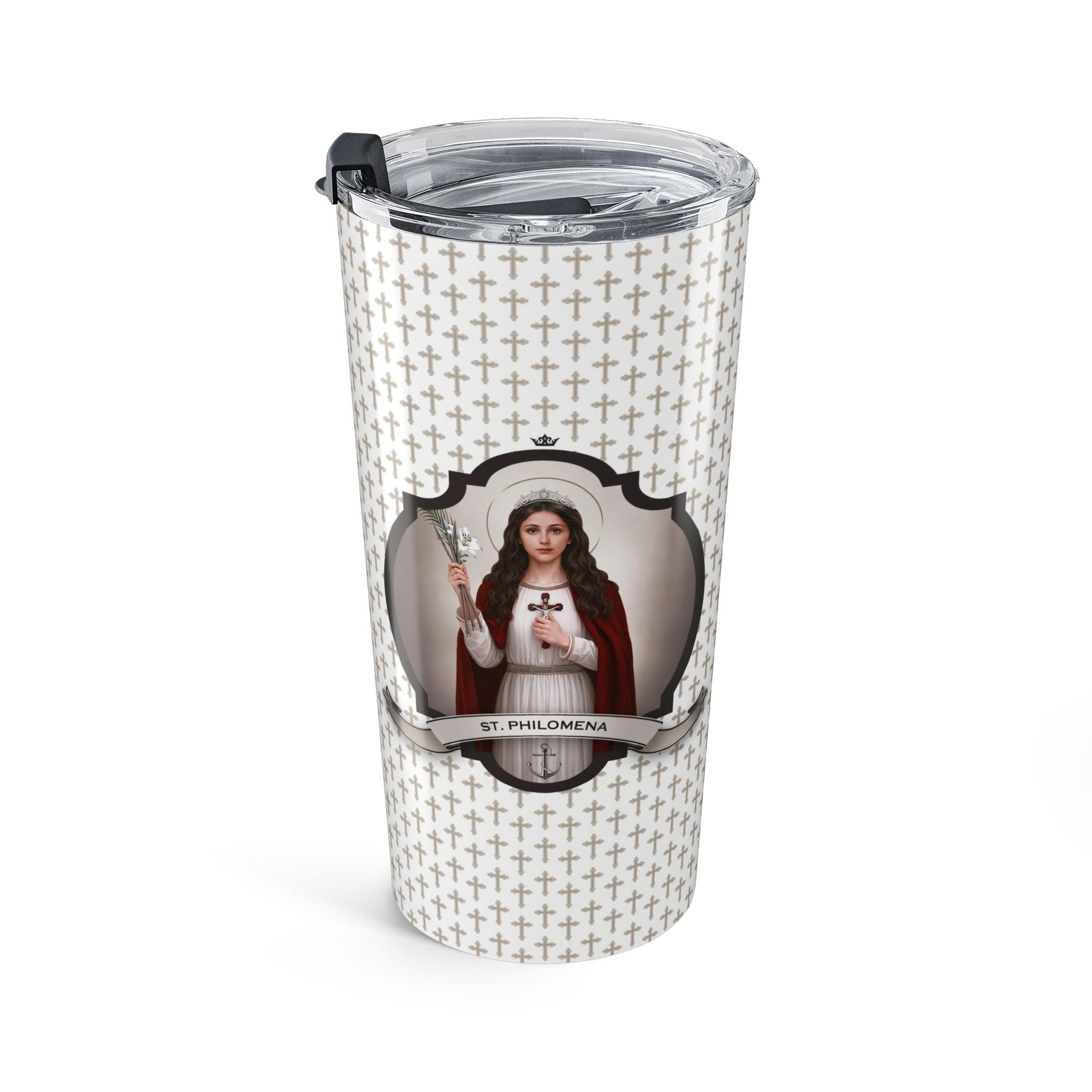 St. Philomena Tumbler (Crosses 20 oz) - Venxara