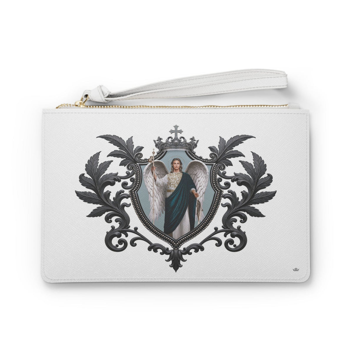 St. Raphael the Archangel Clutch Pouch (Blanc Crest) Copyright VENXARA
