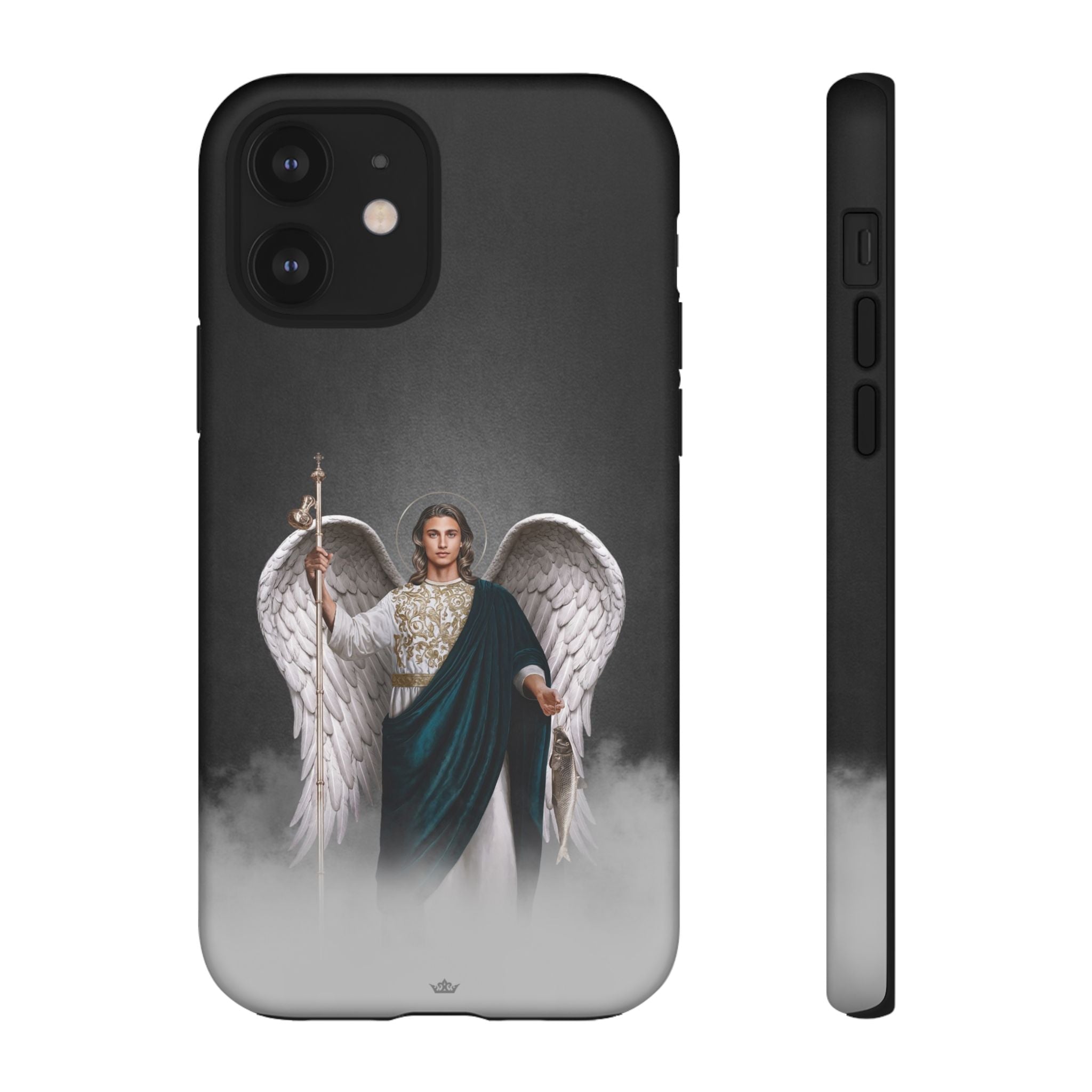 St. Raphael the Archangel Hard Phone Case (Dark) - VENXARA