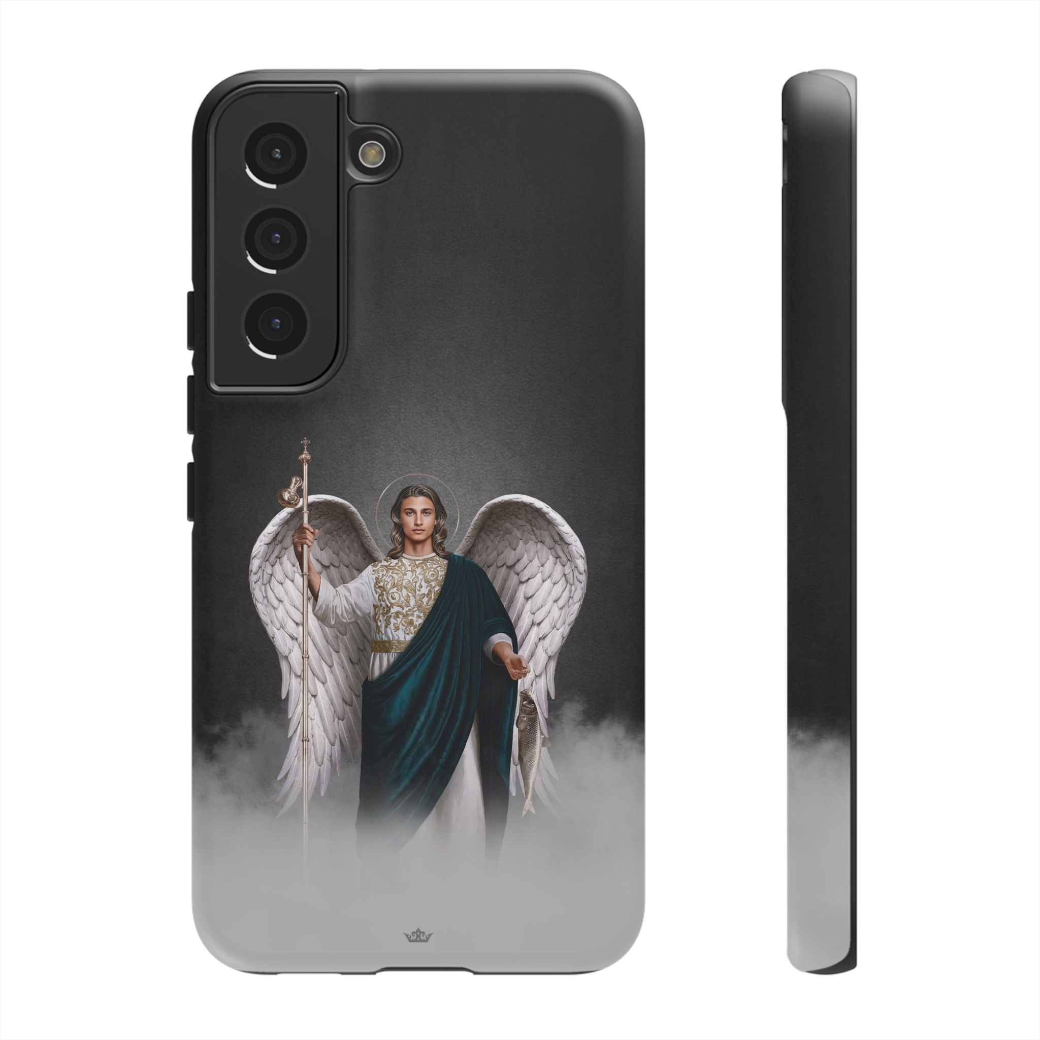 St. Raphael the Archangel Hard Phone Case (Dark) - VENXARA