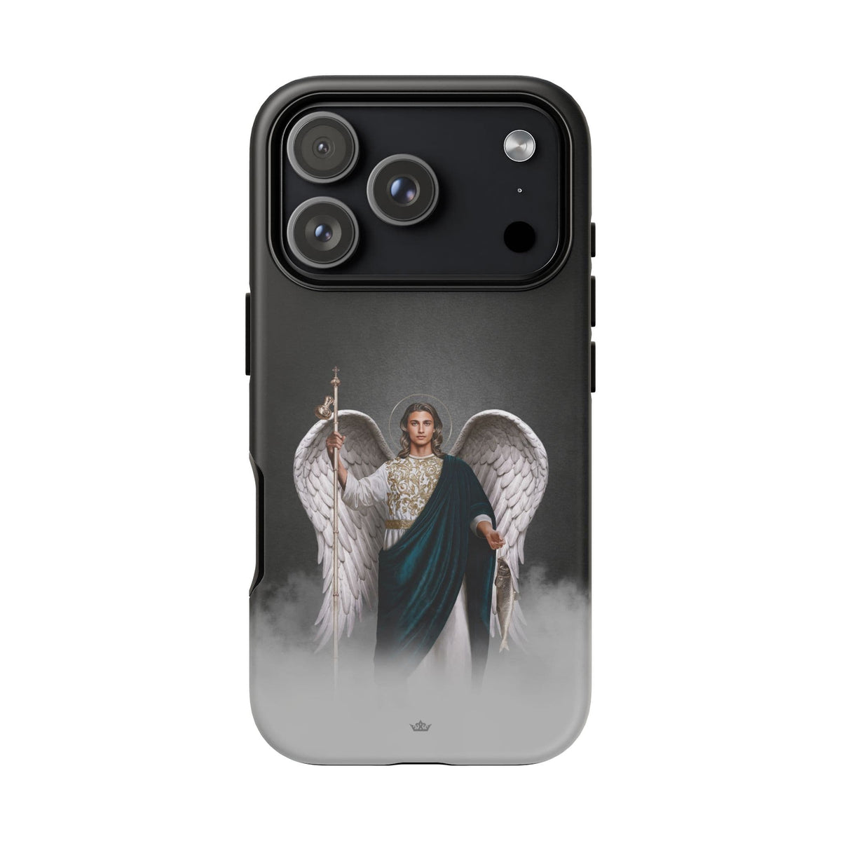 St. Raphael the Archangel Hard Phone Case (Dark) Copyright VENXARA