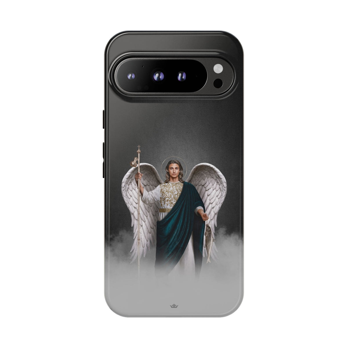 St. Raphael the Archangel Hard Phone Case (Dark) Copyright VENXARA