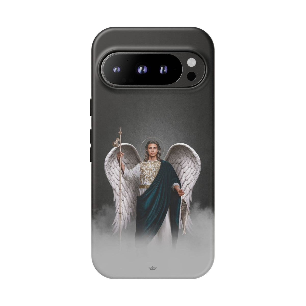 St. Raphael the Archangel Hard Phone Case (Dark) Copyright VENXARA