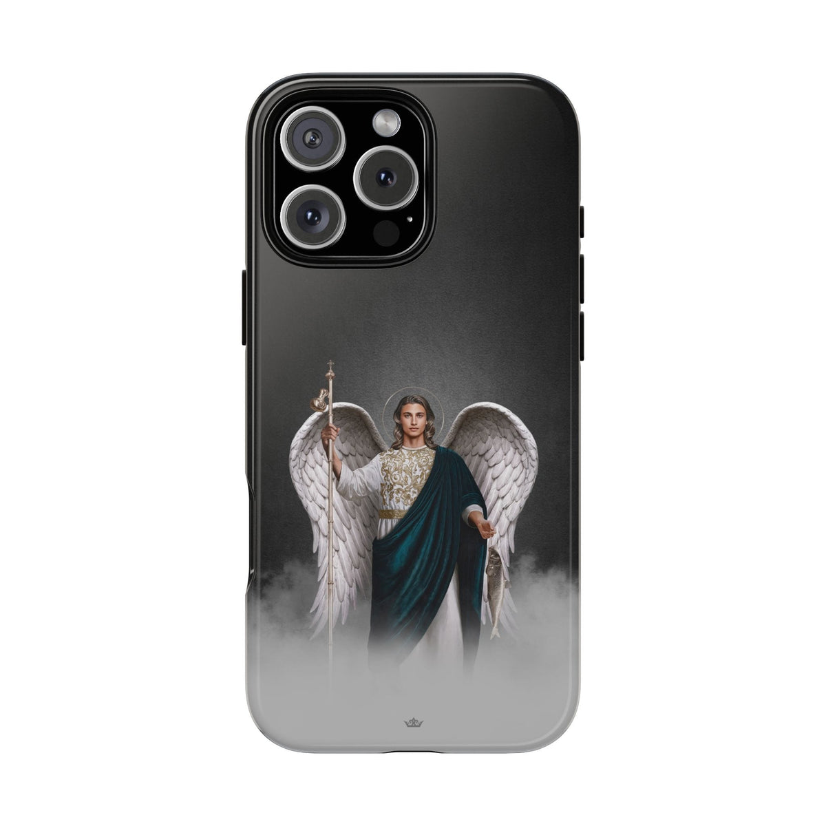 St. Raphael the Archangel Hard Phone Case (Dark) Copyright VENXARA
