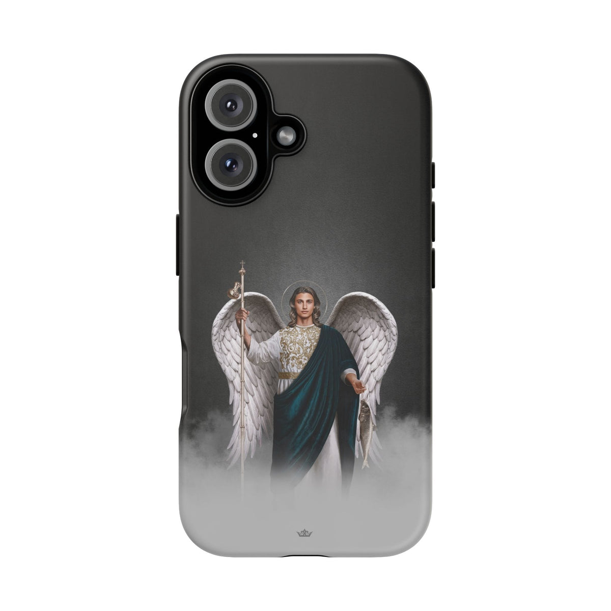 St. Raphael the Archangel Hard Phone Case (Dark) Copyright VENXARA