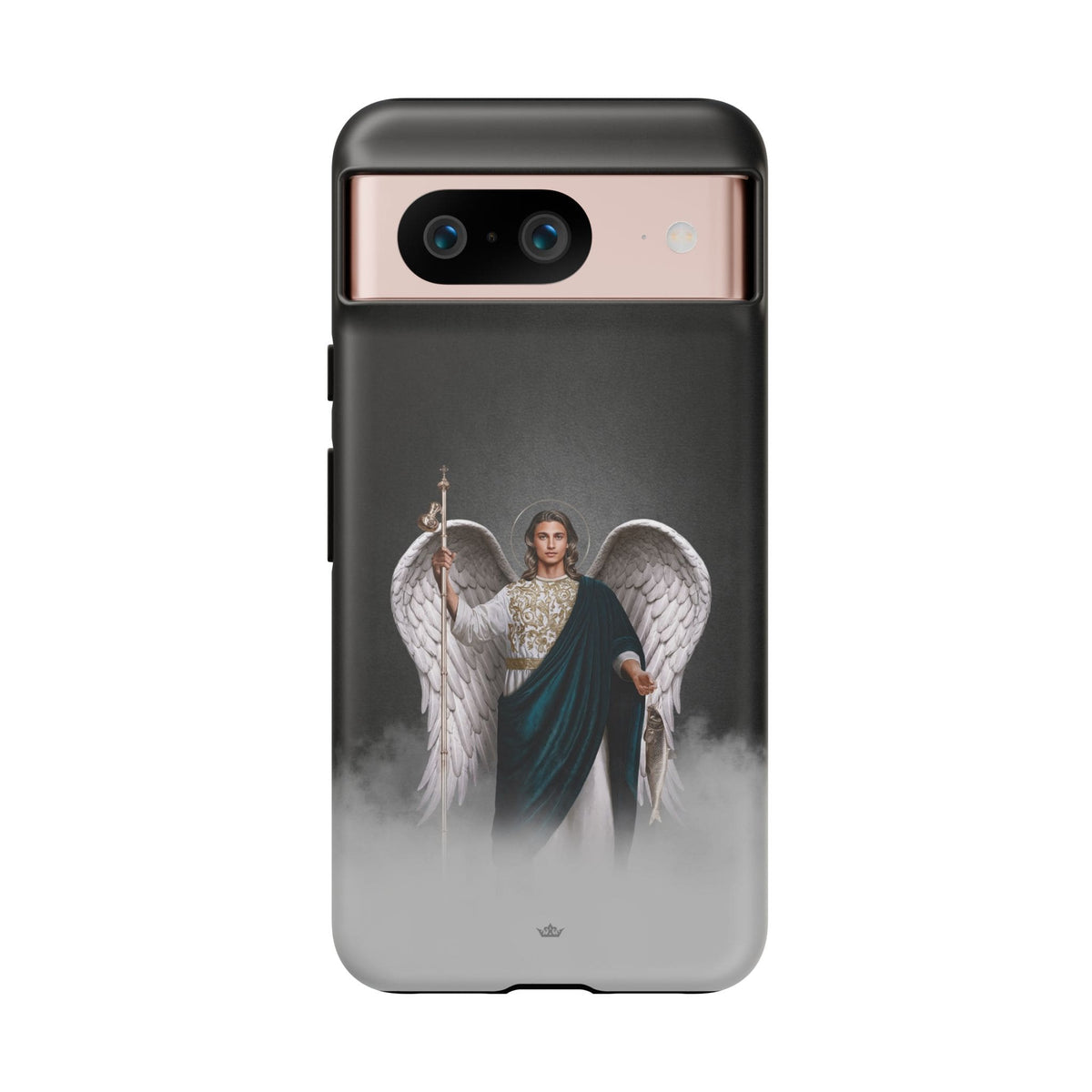St. Raphael the Archangel Hard Phone Case (Dark) Copyright VENXARA