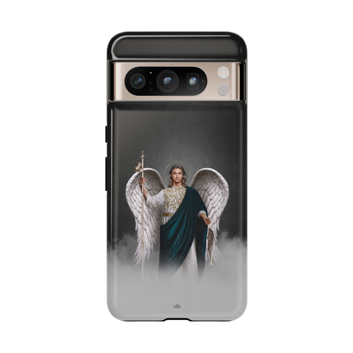 St. Raphael the Archangel Hard Phone Case (Dark) Copyright VENXARA