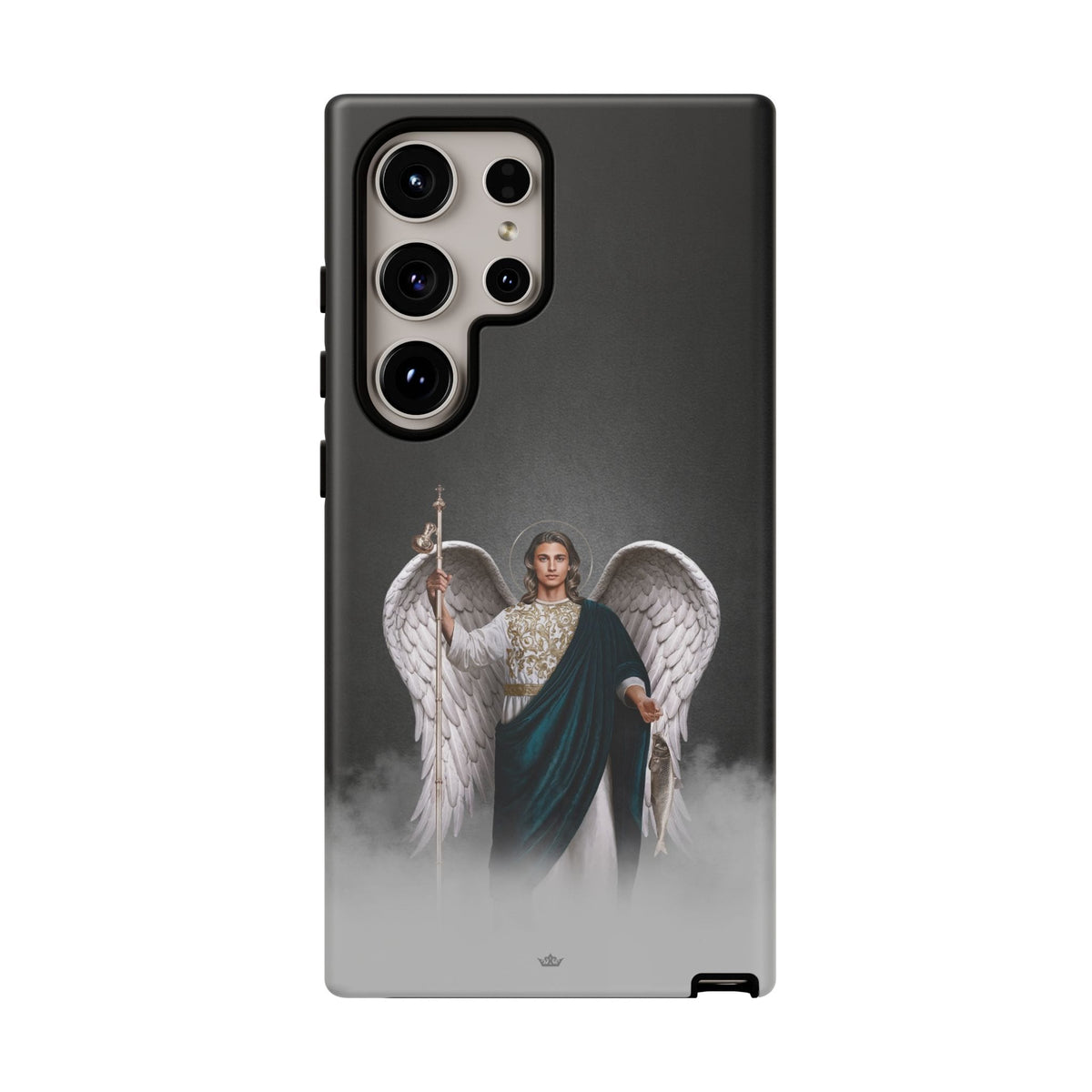 St. Raphael the Archangel Hard Phone Case (Dark) Copyright VENXARA