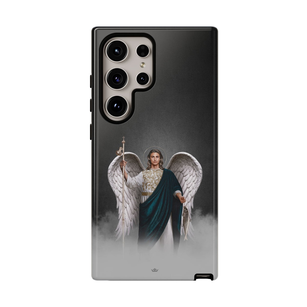 St. Raphael the Archangel Hard Phone Case (Dark) Copyright VENXARA