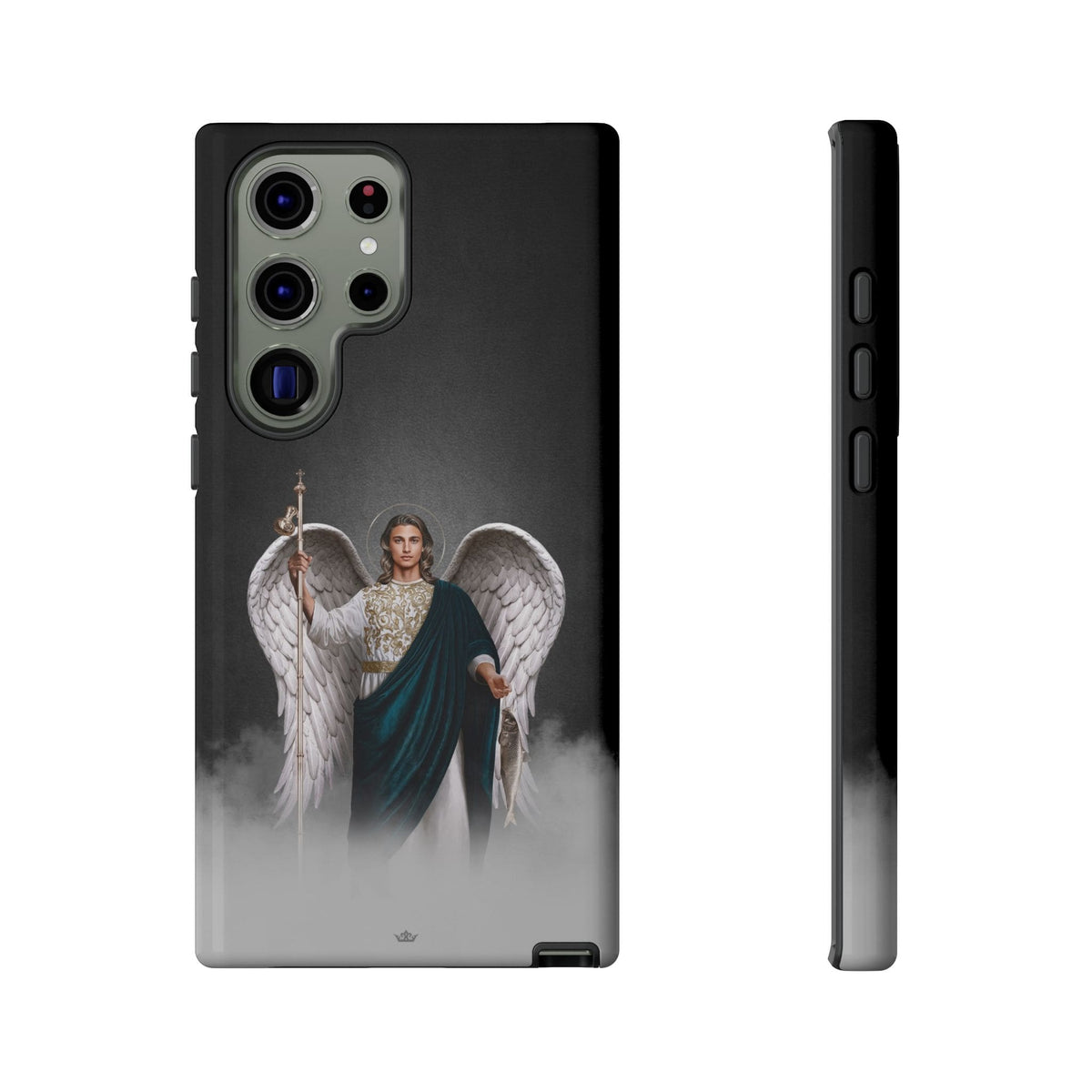 St. Raphael the Archangel Hard Phone Case (Dark) Copyright VENXARA